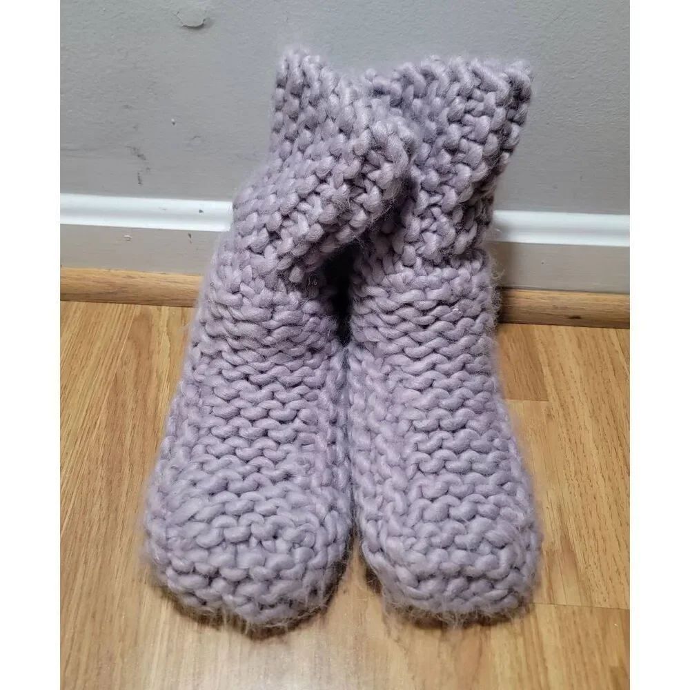 Lemon Cabin Cuffed Booties S/M
